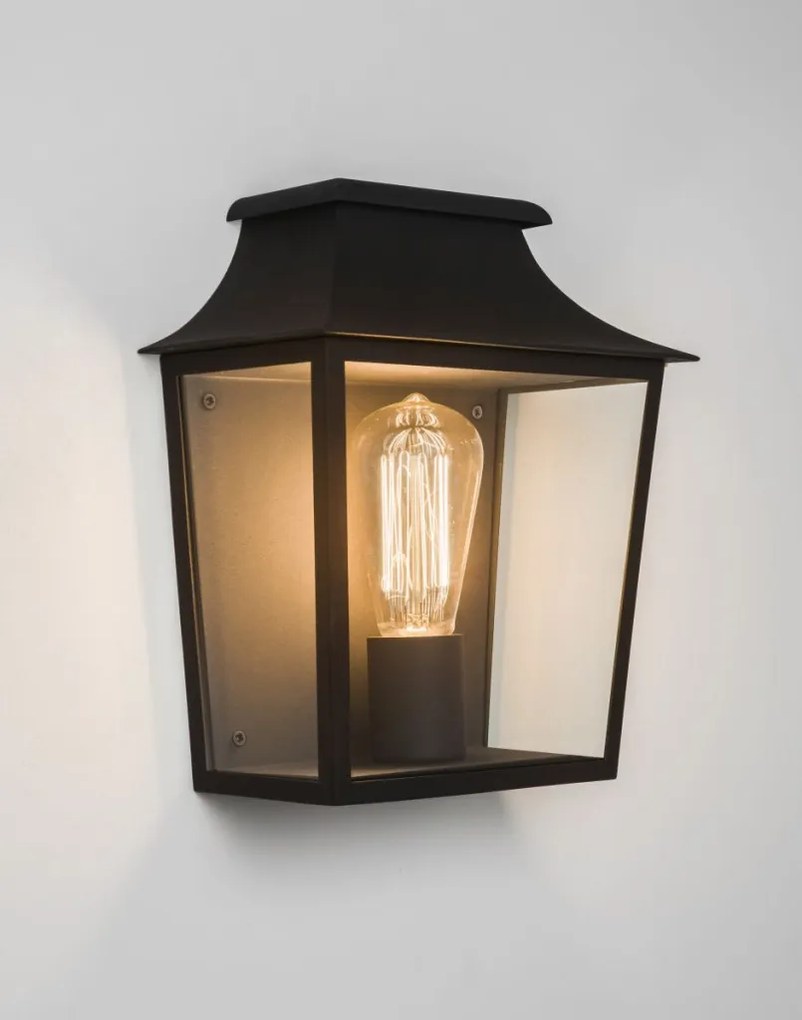 ASTRO LIGHTING 1340013 RICHMOND Klasszikus Kültéri Fali Lámpa Fekete Struktúra E27 IP44