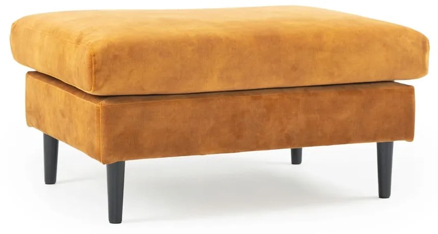 Adagio sárga bársony lábtartó - Scandic