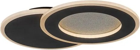 RÁBALUX 71486 LUREO Modern LED Mennyezeti Lámpa Matt Fekete IP20