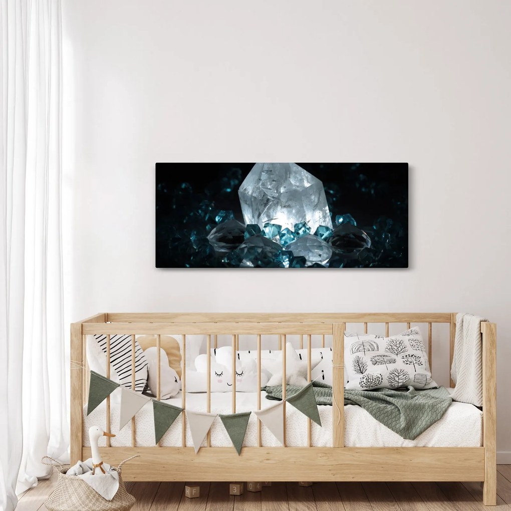 Kristály képe (120x50 cm)