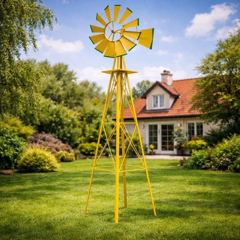 STILISTA Szélmalom US-Style 245 cm sárga