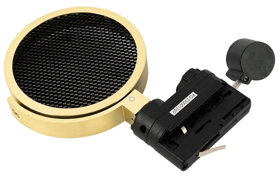 Modern 3 fázisú sínlámpa arany - Master 111 Honey