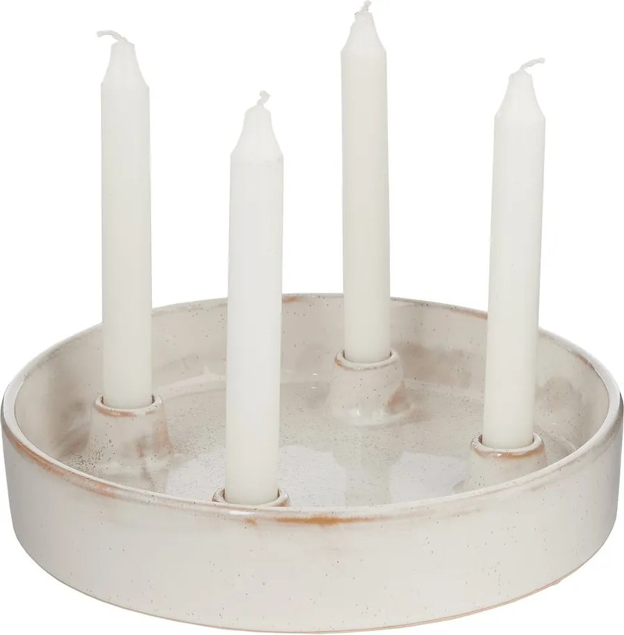 ADVENT kerámia gyertyartartó 25 cm