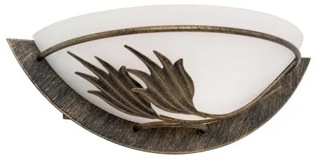 Orion WA 2-1196/1 - Fali lámpa FLEUR 1xE14/60W/230V bronz