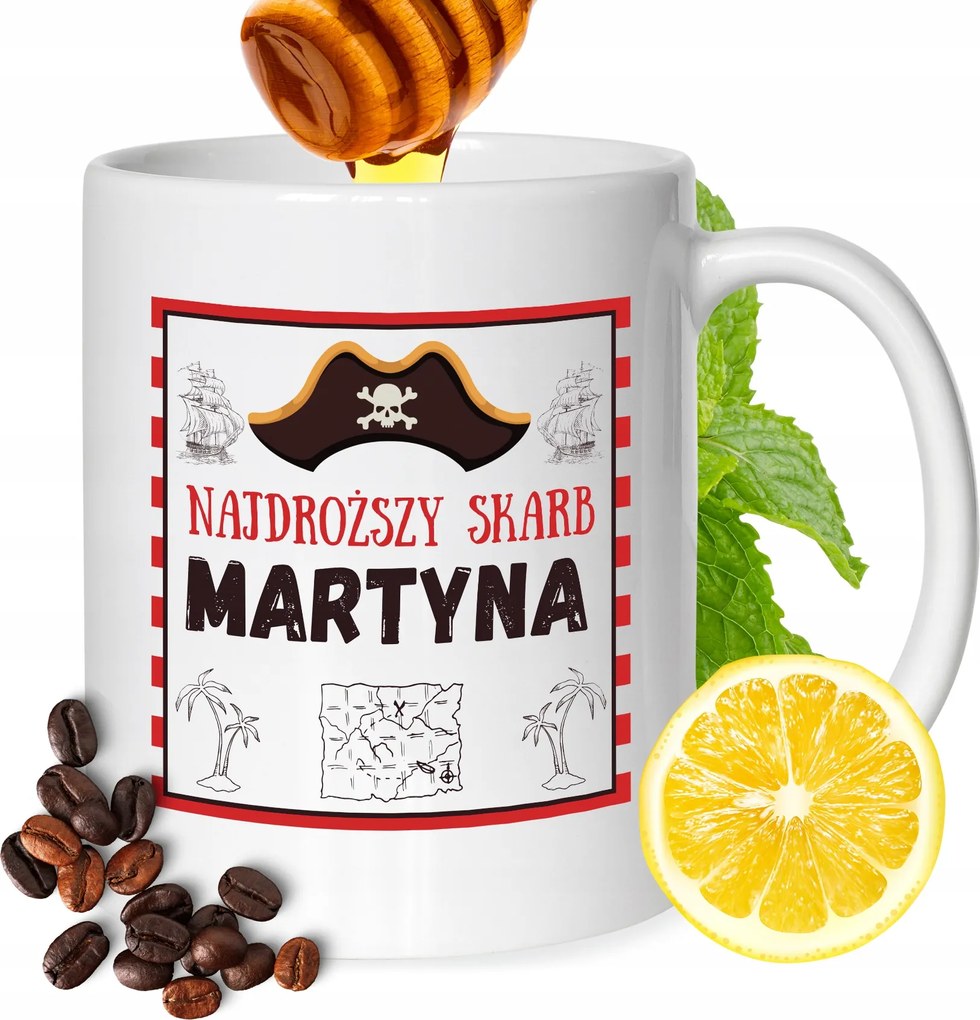 Bögre Martinának Barátnőknek Ajándék Nyomtatott Fehér 330ml