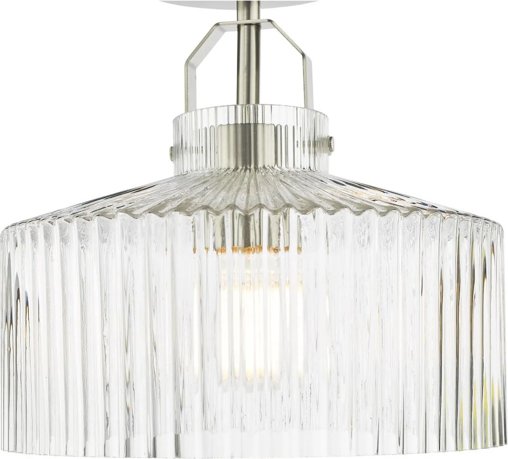 Dar Lighting modern mennyezeti lámpa lenka szatén nikkel darlen4846
