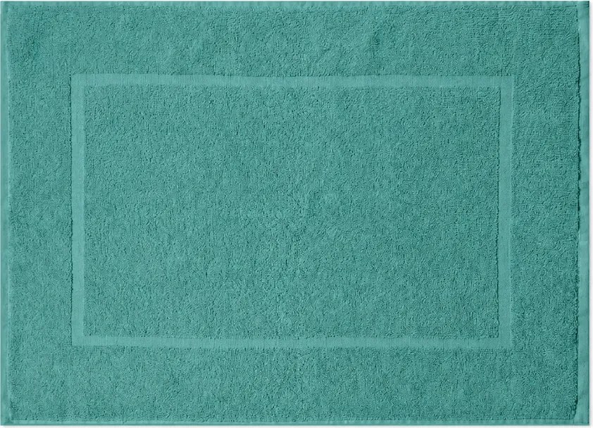 Hotel fürdőszobaszőnyeg COMFORT COLOR 50 x 75 cm, petrolkék