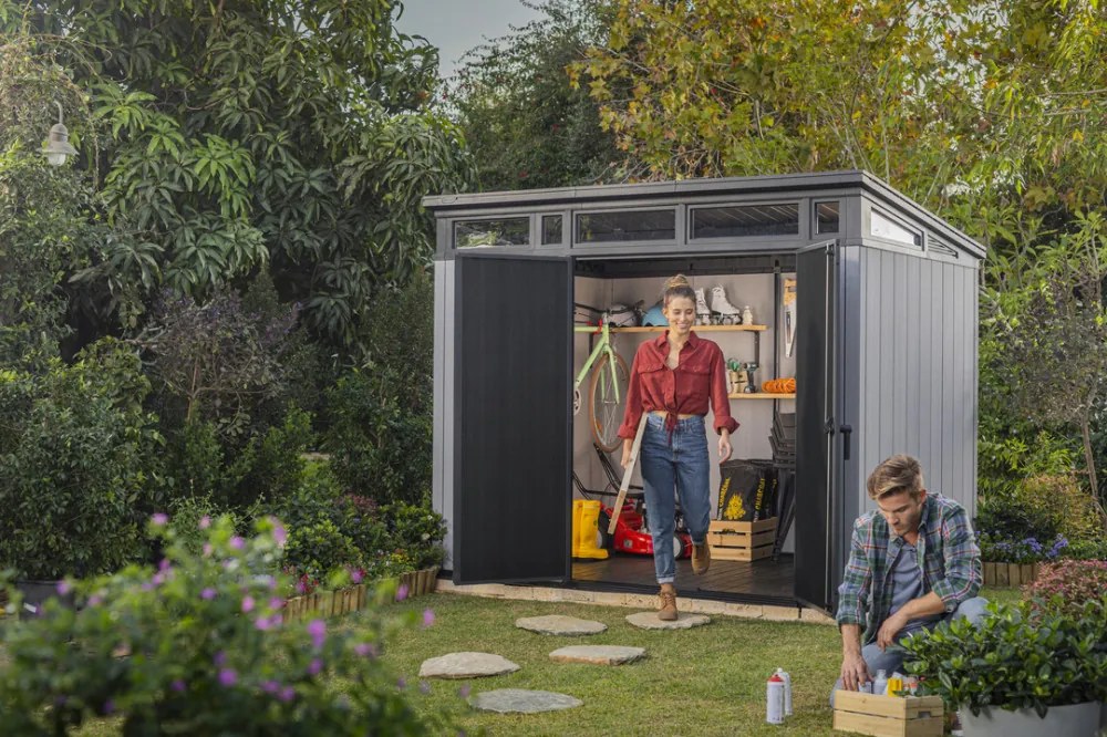 Keter Artisan 9 x 7 szerszámos ház 277x218x226 cm szürke színű