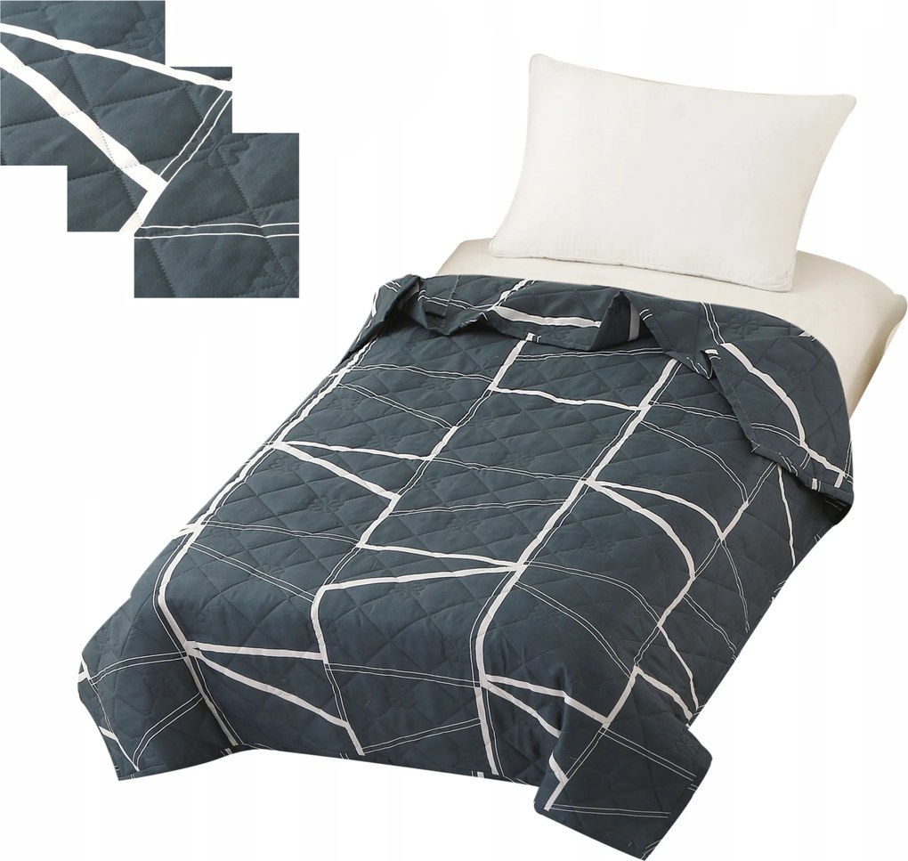 Nyári paplan 160x200 Antiallergén Légáteresztő Könnyű Steppelt Színes