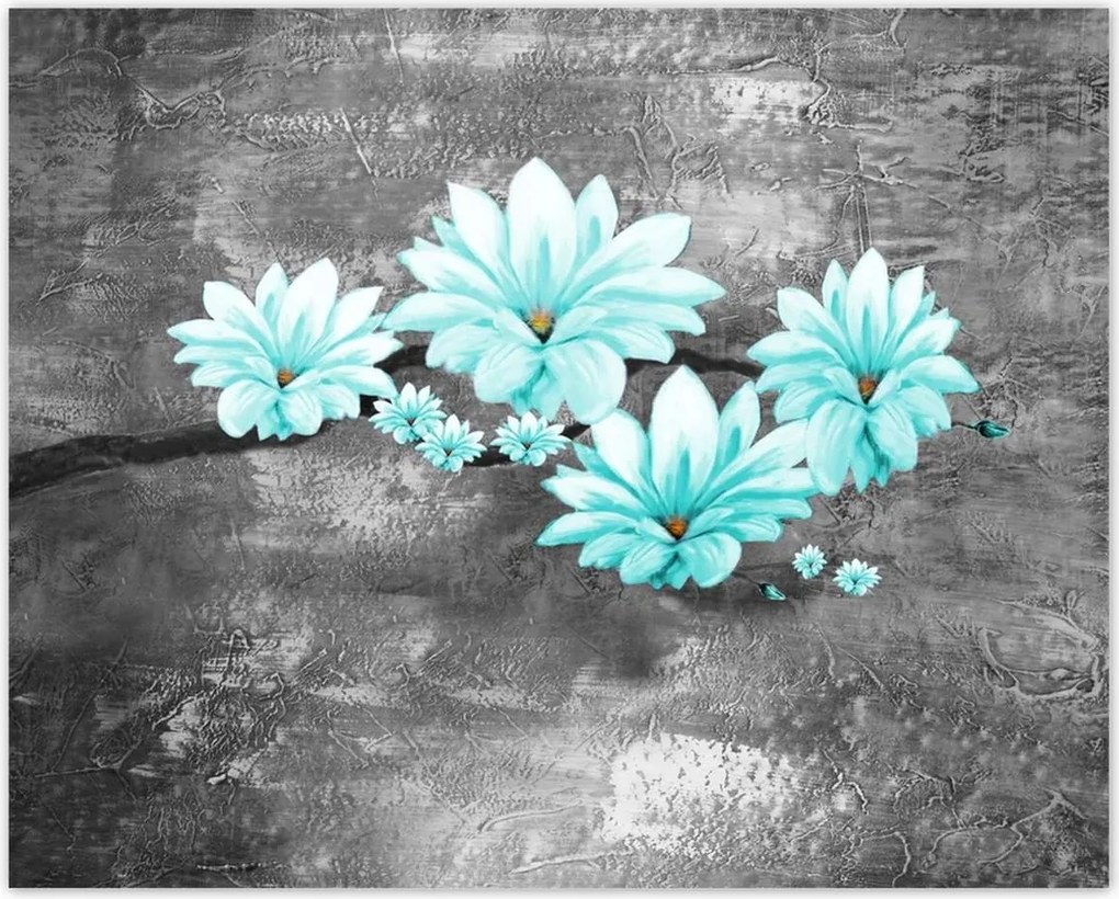 Poszterek 50x40 Türkiz magnólia