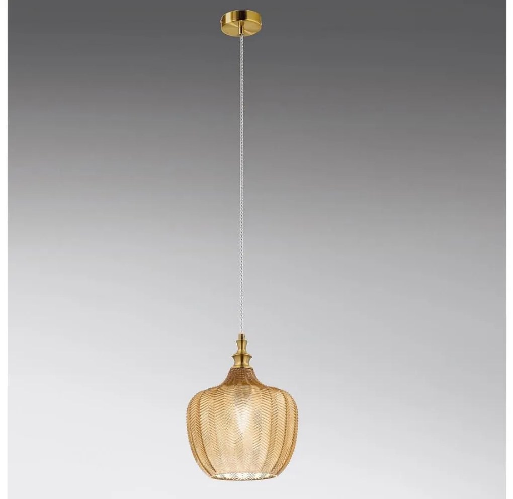 Gea Luce CLEOFE S/10 A - Csillár zsinóron CLEOFE 1xE27/60W/230V átm. 24 cm