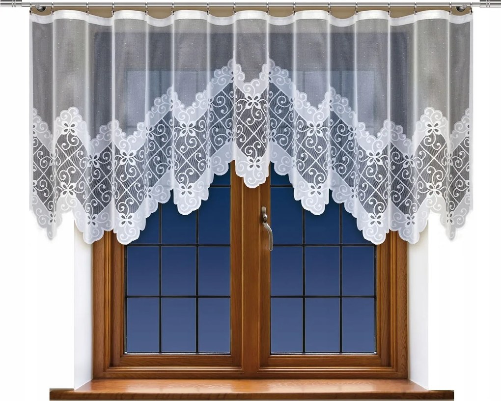 Jacquard mintás függöny 21921 300x120cm (szalaggal) S.a.