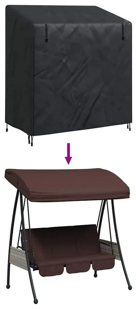 Kültéri hinta takaró 135 x 100 x 165 cm 420D Oxford Szövet