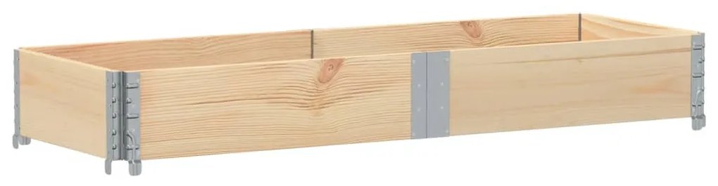 tömör fenyő kerti virágláda 150 x 50 cm