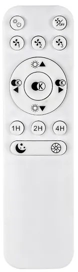 Rabalux 71016 - LED Dimmelhető mennyezeti lámpa FAUSTINE LED/30W/230V + távirányító