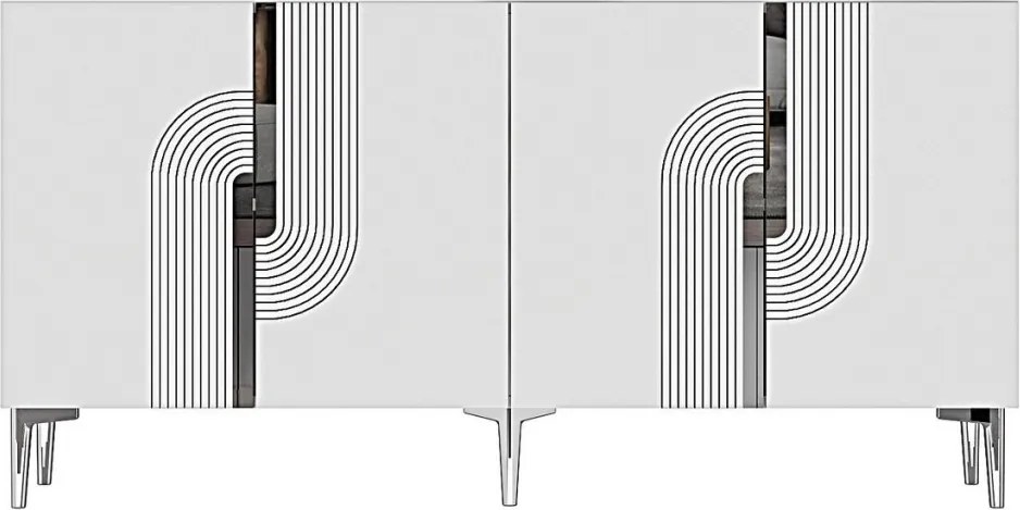 Meyra 180 - White, Silver