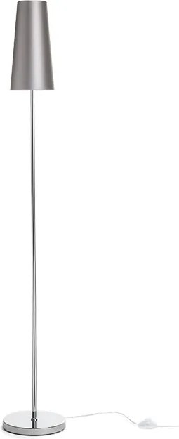 RENDL CONNY 15/30 asztali lámpaernyő Monaco galambszürke/ezüst PVC max. 23W