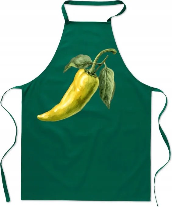Konyhai kötény Paprika Jalapeno Divatos nyomtatás Jalapeno szerelmeseinek
