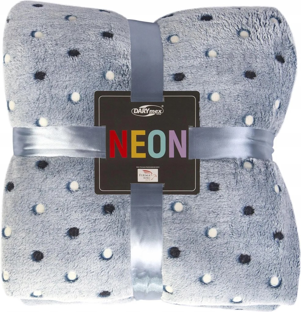 Neon sötétkék Darymex mikroszálas takaró 200x220