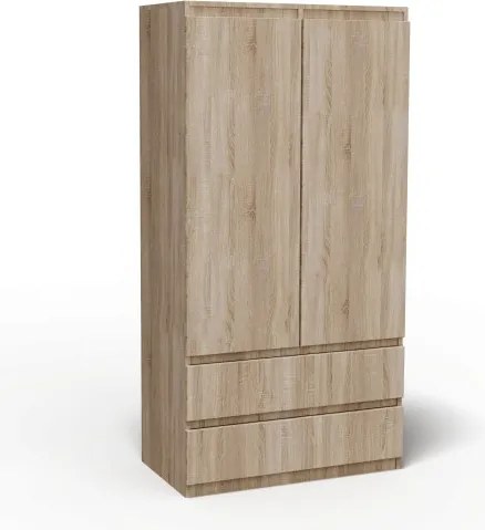 Washington Gardróbszekrény Sonoma 90 cm