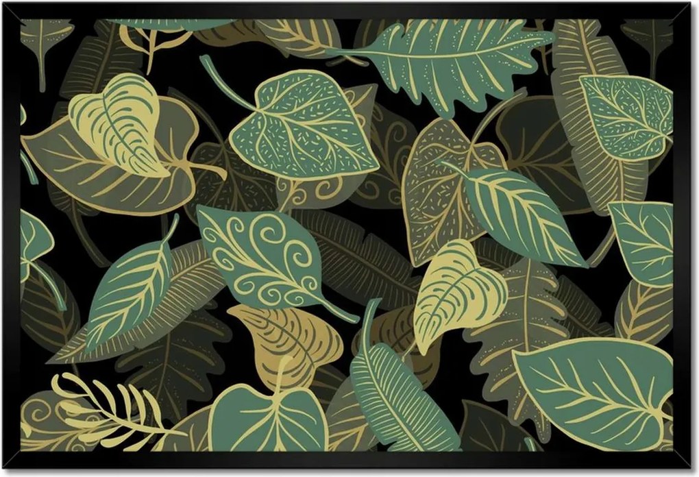 Poszterek keretben 60x40 Fali természet Levelek