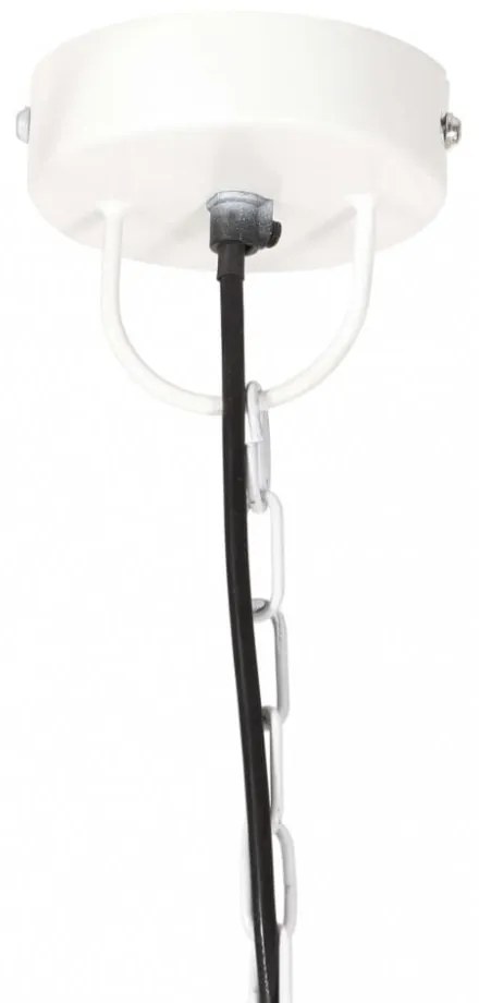 kerek fehér ipari függőlámpa 25 W 42 cm E27