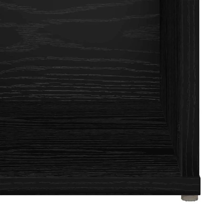 TV szekrény garnitúra 2 pcs Musta tammi 107 x 35 x 37 cm
