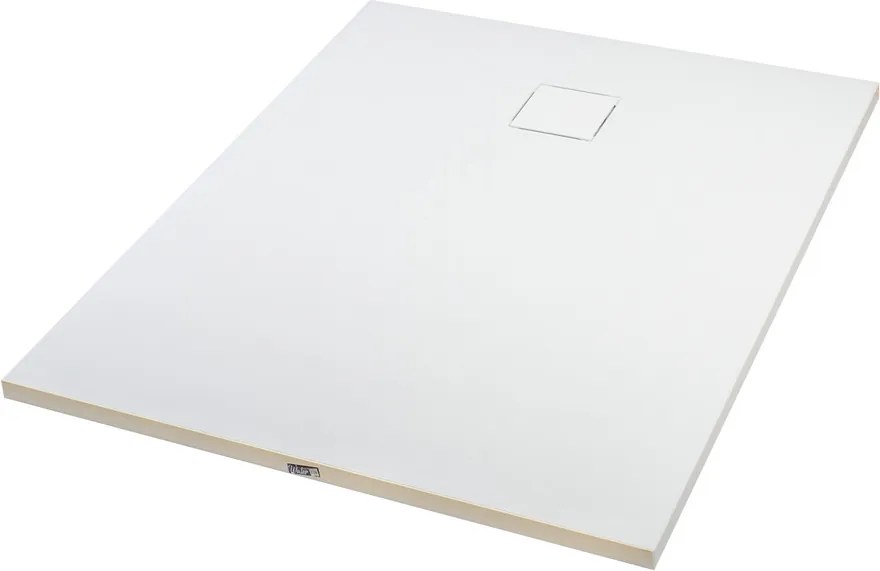 Cagliari || White 90x120x2,6 cm szögletes, SMC zuhanytálca szifonnal