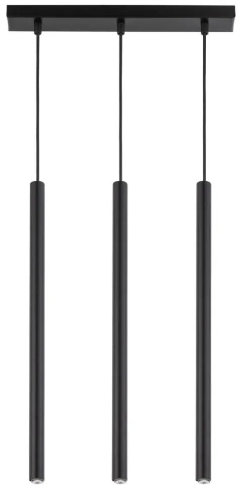 SIGMA LIGHTING 33401 SOPEL Többágú Függesztett Lámpa Fekete G9 IP20