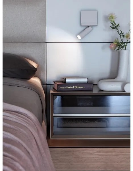 Redo 01-3083 - LED Fali spotlámpa PANEL LED/3,5W/230V USB fehér