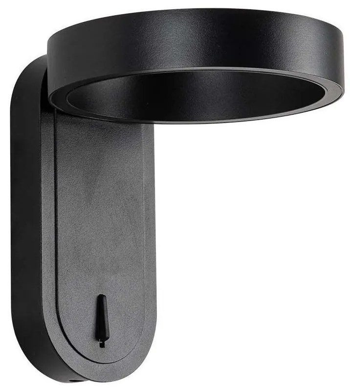 V-Tac LED fali lámpa LED/5W/230V 3000K/4000K fekete 10448
