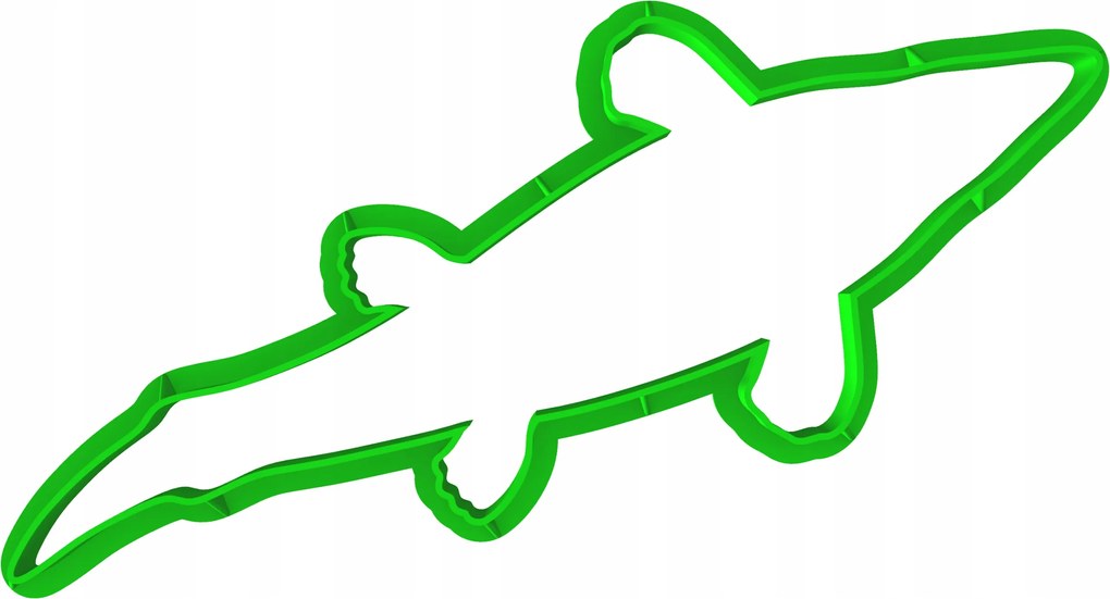 Foremka Lyukasztó Dinoszaurusz Keksz- és Mézeskalácsvágó Mozaik 14cm