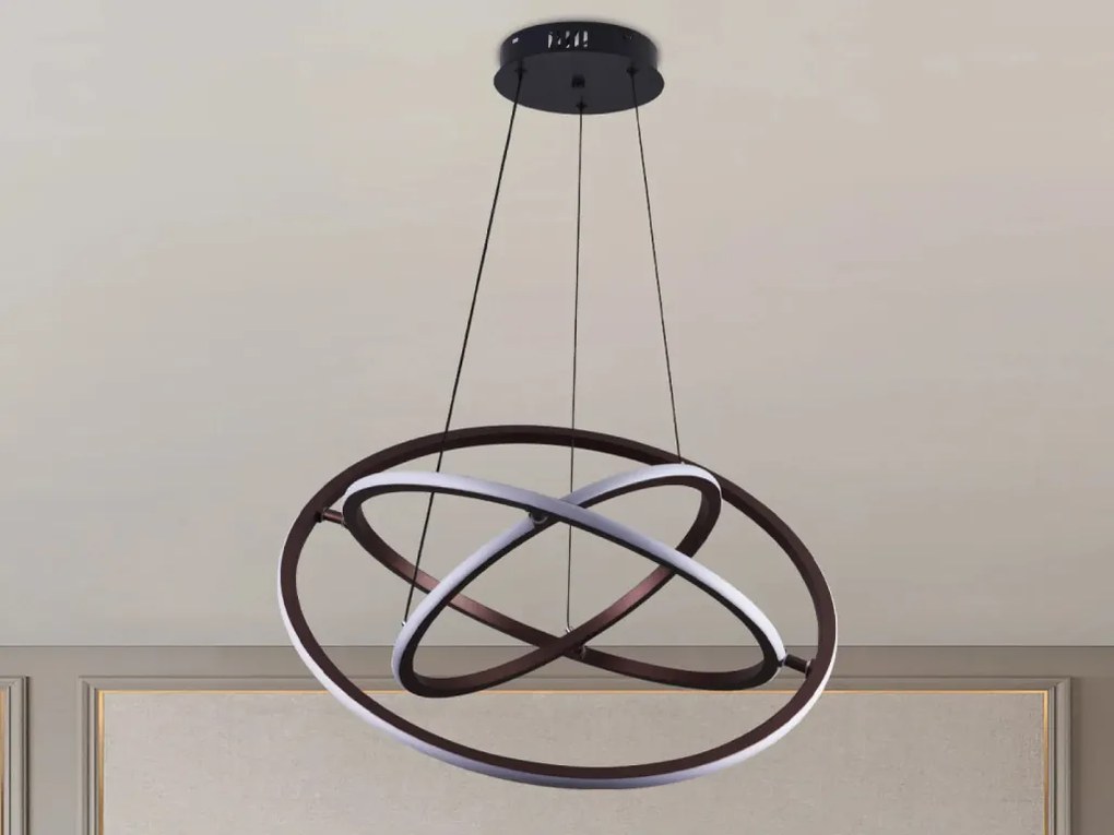 NEDES J4350-BR Modern Led Függesztett Lámpa IP20