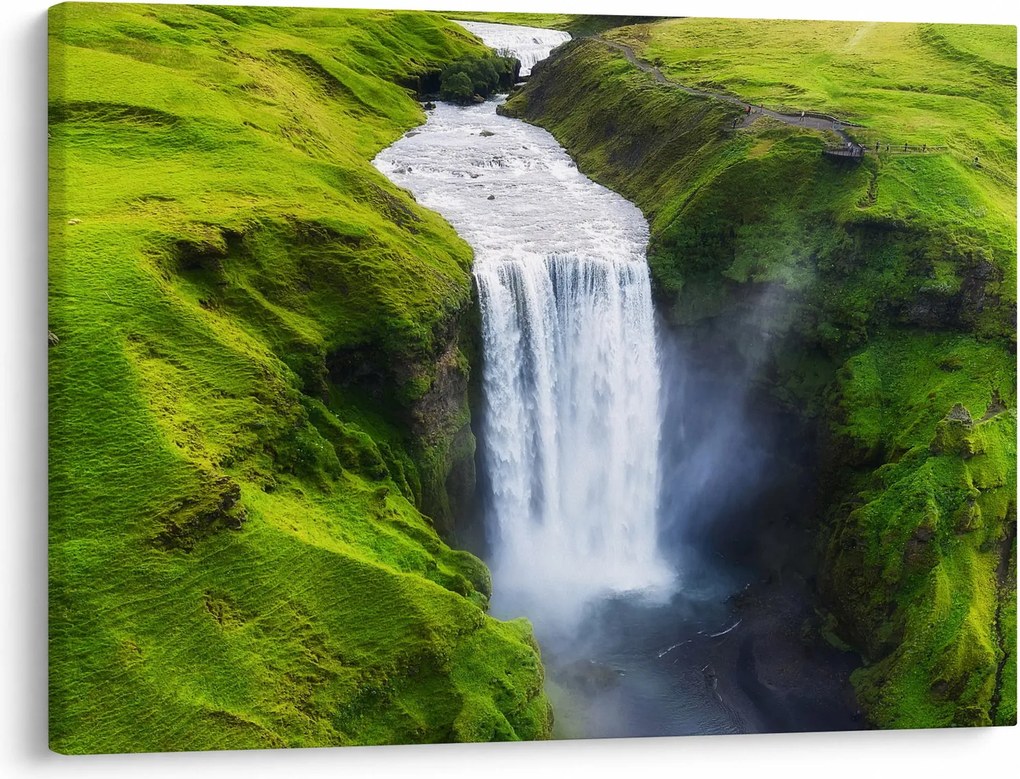 Kép - Skogafoss vízesés (70x50 cm)