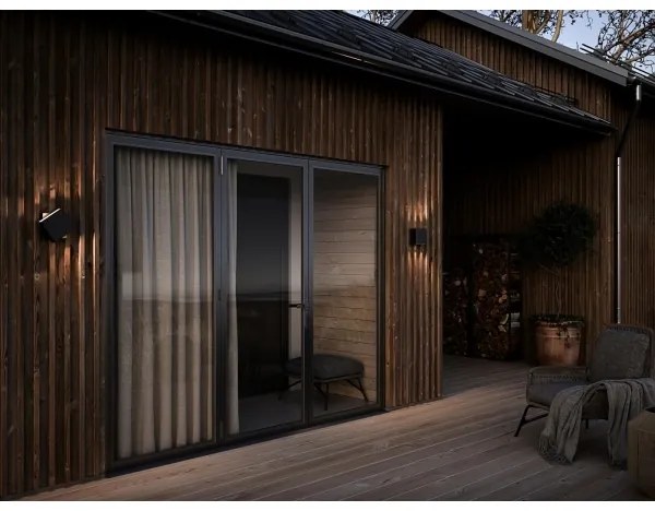 Nordlux - LED Fényerőszabályozható fali lámpa TURN LED/13,8W/230V fekete