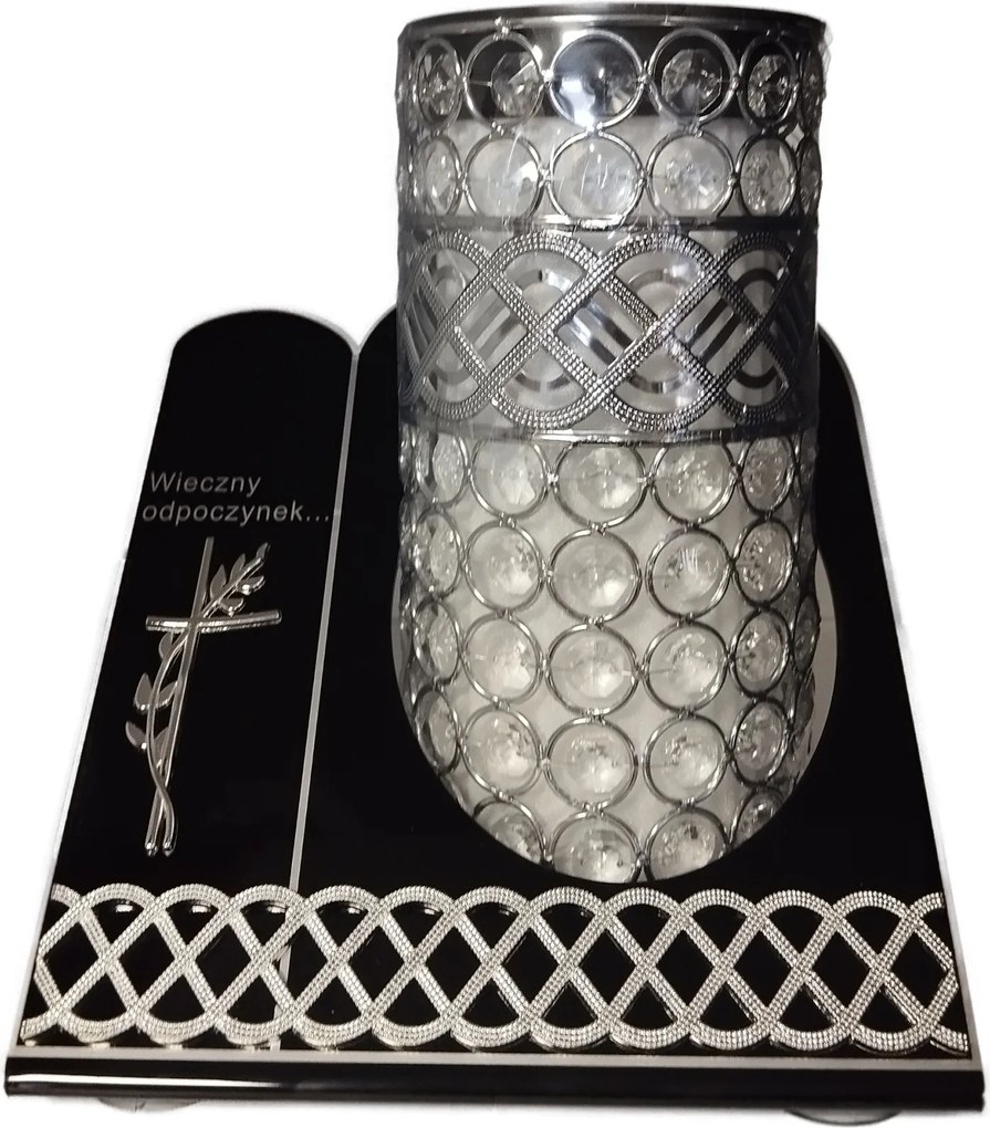 Vip Ezüst Szolár Gyertya Ilumini