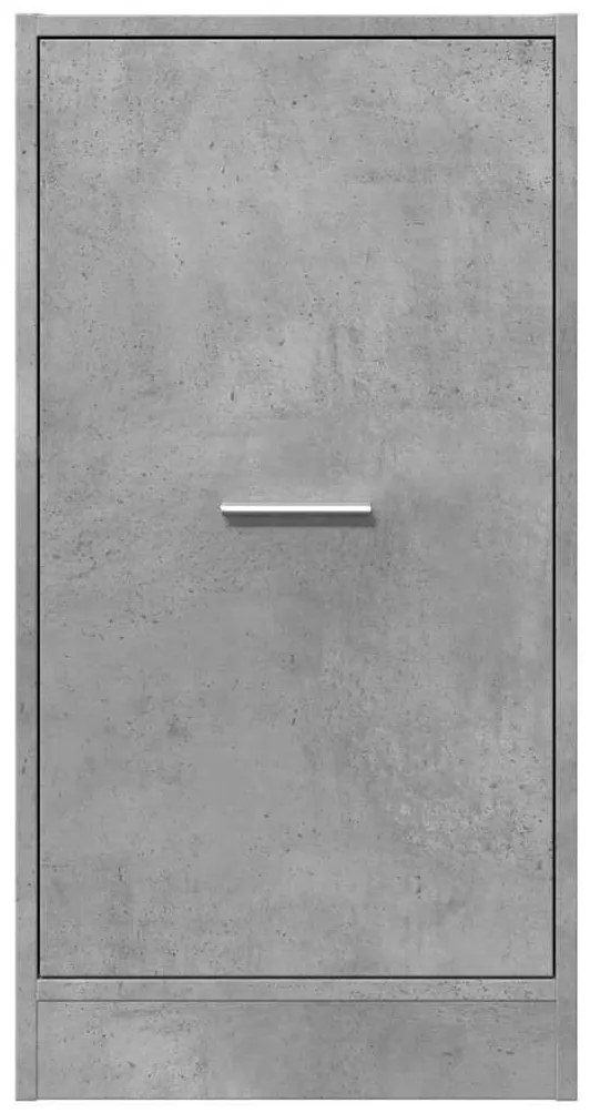 betonszürke szerelt fa patikaszekrény 40 x 41 x 77,5 cm