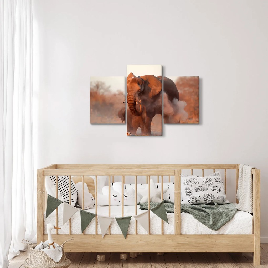 Kép - Nagy afrikai elefánt (90x60 cm)