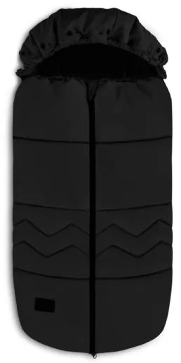 Lionelo - Gyerek bundazsák FRODE Black Carbon