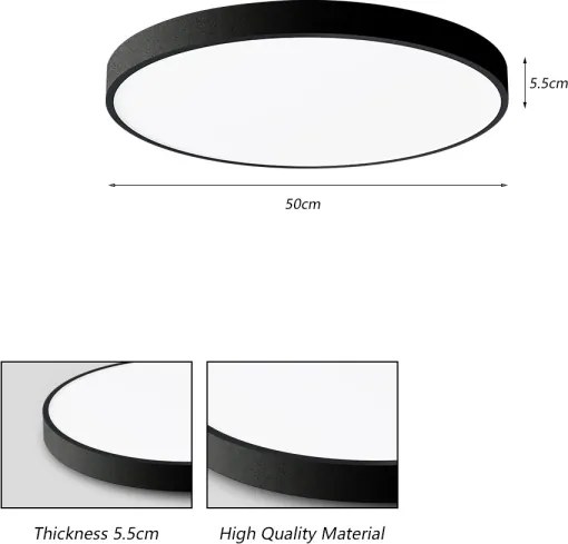 Brilagi - POOL LED mennyezeti lámpatest 60W/230V, 3000/4000/6000K, 50 cm