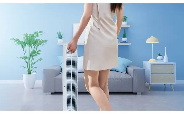 Aigostar - Torony ventilátor 45W/230V fehér