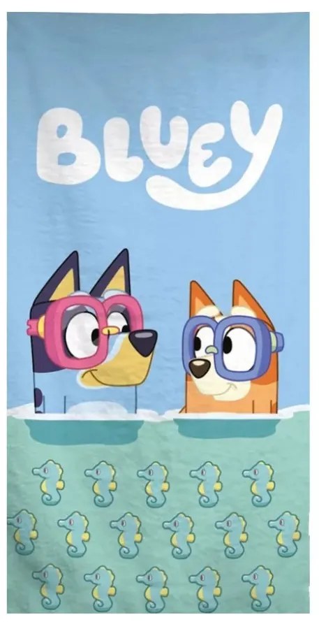Bluey Diving fürdőlepedő, strand törölköző 70x140cm (Fast Dry)