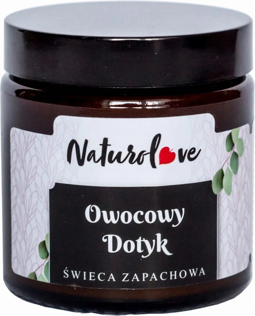 Naturolove Szójagyertya Gyümölcsös tapintás 120ml