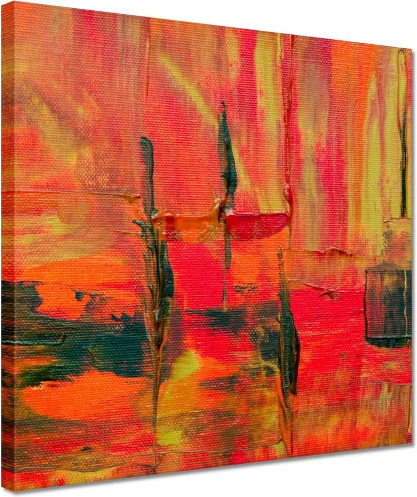 Festmények 30x30 Absztrakt Isaac