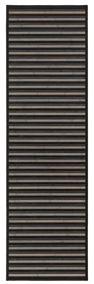 Szürke bambusz futószőnyeg 60x200 cm – Casa Selección