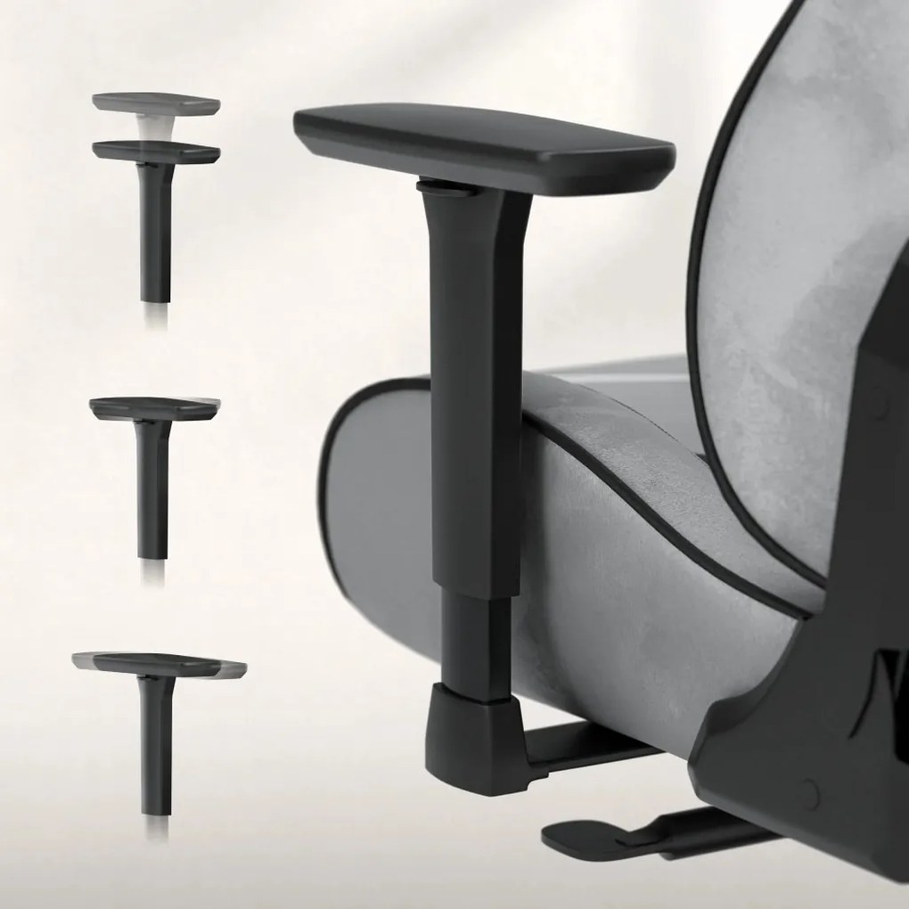 Ultra Gravity, Game szék, ergonomikus, velúr, szürke