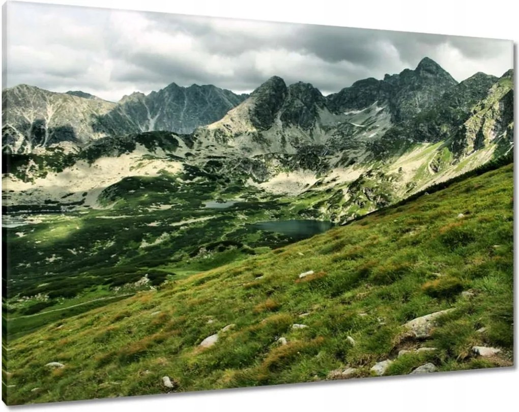 Képek 100x70 Tátra Lengyel hegyek Kilátás