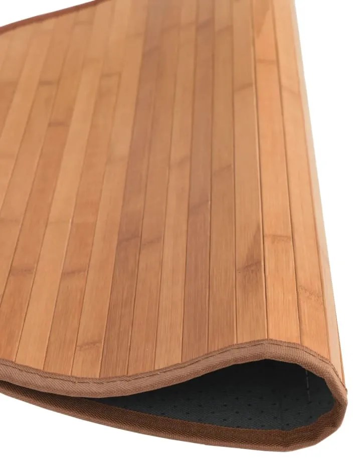 kerek természetes bambusz szőnyeg 100 cm
