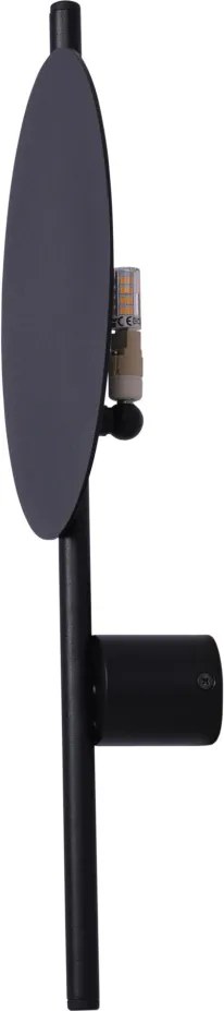 KAJA K-4637 REGA Fekete Színű Fali Lámpa 1xG9 10W IP20