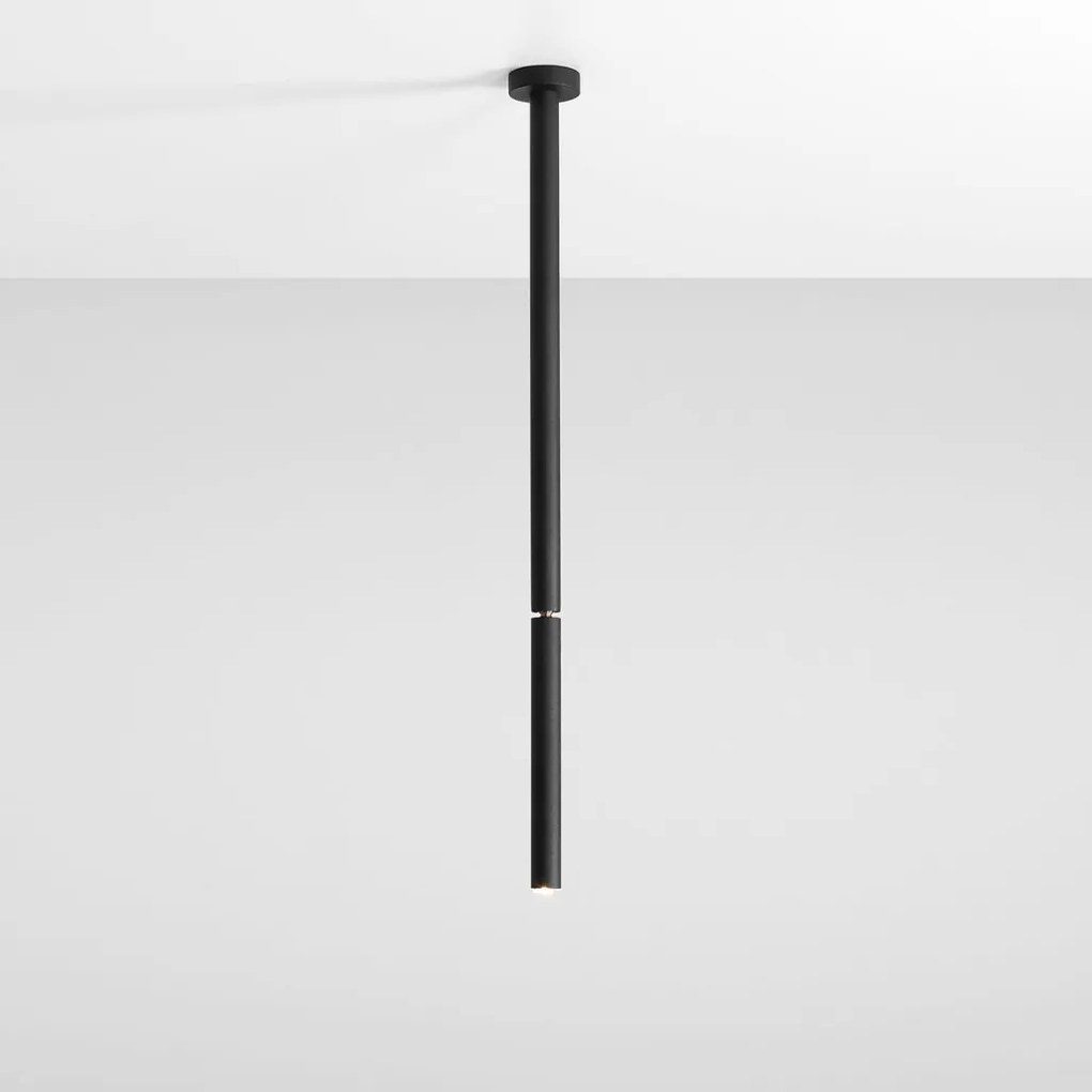 ALDEX 1084PL_G1_M STICK Hengeres Mennyezeti Lámpa Fekete G9 IP20